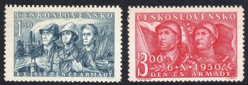 Tsekkoslovakia 1950 - Army Day (2)