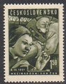 Tsekkoslovakia 1951 - International Women‘s Day 1,50