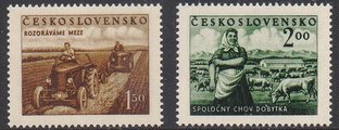 Tsekkoslovakia 1951 - Agriculture (2)
