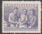 Tsekkoslovakia 1952 - Public Health Services 2,00