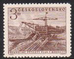 Tsekkoslovakia 1952 - Miners Day 3,00 Mine excavator