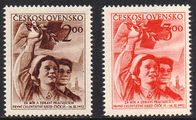 Tsekkoslovakia 1952 - Czechoslovak Red Cross (2)