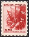 Tsekkoslovakia 1952 - Vienna Peace Congress 3,00