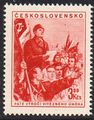 Tsekkoslovakia 1953 - People's Democracy 3,00 - President Gottwald