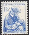 Tsekkoslovakia 1953 - International Women‘s Day 1,50 - Mother and child