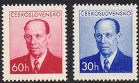 Tsekkoslovakia 1953 - Antonín Zápotocký (1884-1957) 4th President (2)