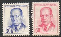Tsekkoslovakia 1953 - Antonín Zápotocký (1884-1957) (2)