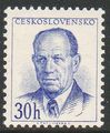 Tsekkoslovakia 1953 - Antonín Zápotocký (1884-1957) 30H