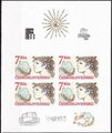 Stamp Exhibitions FINLANDIA'88 Helsinki and PRAGA 88 Miniature Sheet