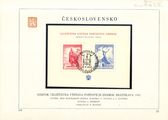 Tsekkoslovakia 1952 - National Stamp Exhibition, Bratislava Miniature Sheet