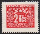 Tsekkoslovakia 1946 - Postage due 2 K