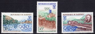 Dahomey 1967 - Olympic games (1968) (3)