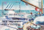 Equatorial Guinea 1973 - Trans Atlantica sailing regatta Souvenir sheet Equatorial Guinea 1973 - Trans Atlantica sailing regatta Souvenir sheet