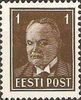 Eesti, Viro 1936 - Konstantin Päts (1874-1956), president - 1s brown Eesti, Viro 1936 - Konstantin Päts (1874-1956), president - 1s brown