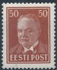 Eesti, Viro 1936 - Konstantin Päts (1874-1956), president - 50s pale brown