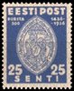 Eesti, Viro 1936 - Pirita Nunnery 4/4 - 25s Seal of Convent Eesti, Viro 1936 - Pirita Nunnery 4/4 - 25s Seal of Convent