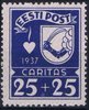Estonia 1937 - Caritas 1937 - 25+25s Valga Estonia 1937 - Caritas 1937 - 25+25s Valga