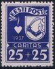 Eesti, Viro 1937 - Caritas 1937 - 25+25s Valga