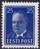 Estonia 1938 - Konstantin Päts (1874-1956), president - 25s Dark blue