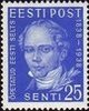 Estonia 1938 - Estonian scolars 4/4 - 25s F.R.Faehlmann (1798-1850)