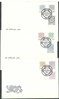 Estonia 1991 - National Coat of Arms (9) FDC (3 covers)