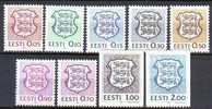 Eesti, Viro 1991 - National Coat of Arms (9) Eesti, Viro 1991 - National Coat of Arms (9)