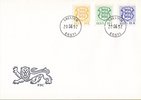 Eesti, Viro 1992 - National Coat of Arms p.p. World letter rates (3) E I A FDC