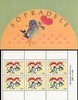 Eesti, Viro 1993 - Friendship Greetings booklet First day cancellation Eesti, Viro 1993 - Friendship Greetings booklet First day cancellation