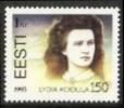 Estonia 1993 - Lydia Koidula FDC