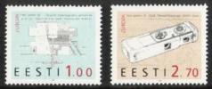Eesti, Viro 1994 - Europa CEPT 1994 - Estonian Inventions (2) Eesti, Viro 1994 - Europa CEPT 1994 - Estonian Inventions (2)