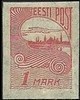 Estonia 1920 - Skyline of Tallin 1 mk red