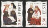 Eesti, Viro 1996 - Folk Costumes - Emmaste, Reigi (2)