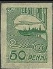 Eesti, Viro 1920 - Skyline of Tallin 50p green