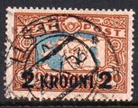 Eesti, Viro 1930 - Map of Estonia Surcharge 2 Kr over 300 Mk Eesti, Viro 1930 - Map of Estonia Surcharge 2 Kr over 300 Mk
