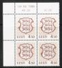 Eesti, Viro 1998 - National Coat of Arms 4,50 (block of 4)