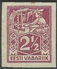 Eesti, Viro 1922 - Weaver 2 1/2 mk Imperf. Eesti, Viro 1922 - Weaver 2 1/2 mk Imperf.