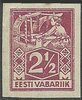 Estonia 1922 - Weaver 2 1/2 mk Imperf.