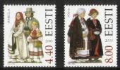 Eesti, Viro 2000 - Folk Costumes - Hargla, Polva (2) Eesti, Viro 2000 - Folk Costumes - Hargla, Polva (2)