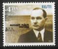 Eesti, Viro 2000 - August Mälk (1900-1987), Writer Eesti, Viro 2000 - August Mälk (1900-1987), Writer