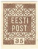 Eesti, Viro 1919 - Flower design 35k Eesti Post Eesti, Viro 1919 - Flower design 35k Eesti Post