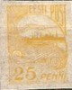 Eesti, Viro 1924 - Skyline of Tallin 25p yellow Eesti, Viro 1924 - Skyline of Tallin 25p yellow