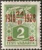 Eesti, Viro 1928 - Weaver 2s/2m Surcharged in New Currency Eesti, Viro 1928 - Weaver 2s/2m Surcharged in New Currency