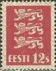 Estonia 1928 - Coat of arms 12s carmine red