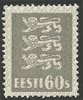 Eesti, Viro 1929 - Coat of arms 60s grey Eesti, Viro 1929 - Coat of arms 60s grey