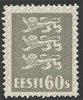 Eesti, Viro 1929 - Coat of arms 60s grey