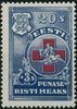 Eesti, Viro 1931 - Red Cross 1931 - 20 + 3 s Dark blue