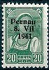 Estonia 1941 - Pernau Overprint type II on Russian stamp 20 kop Estonia 1941 - Pernau Overprint type II on Russian stamp 20 kop
