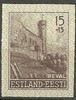 Estonia 1941 - Castle Tower in Tallinn (Reval) 15+15 Unperforated