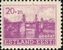 Eesti, Viro 1941 - Stone Bridge, Tartu (Dorpat) 20+20 Eesti, Viro 1941 - Stone Bridge, Tartu (Dorpat) 20+20