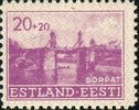 Eesti, Viro 1941 - Stone Bridge, Tartu (Dorpat) 20+20